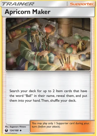 Apricorn Maker #124/168 — Celestial Storm