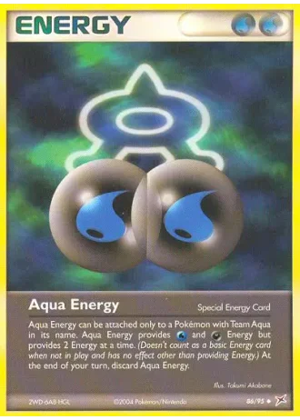 Aqua Energy #86/95 — Team Magma vs Team Aqua