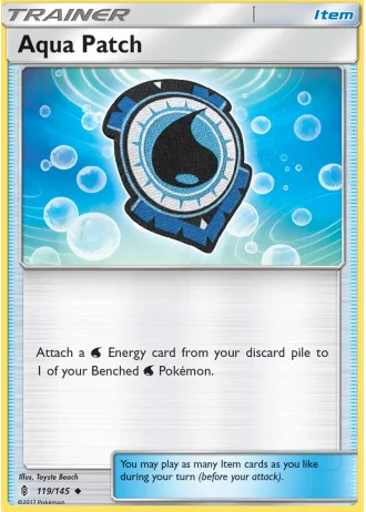 Aqua Patch (League Cup) #119/145 — Guardians Rising