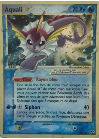 Aquali Gold Star #102/108 — EX Gardiens du Pouvoir