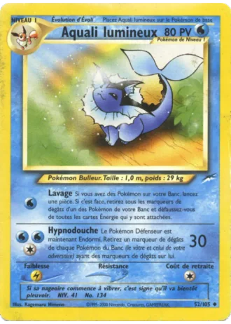 Aquali lumineux #52/105 — Neo Destiny