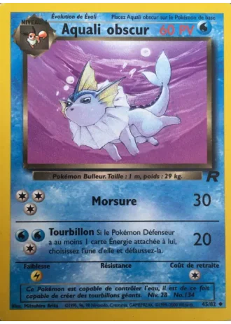 Aquali obscur #45/82 — Team Rocket