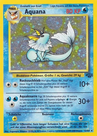 Aquana (1. Edition) #12/64 — Dschungel (1. Edition)