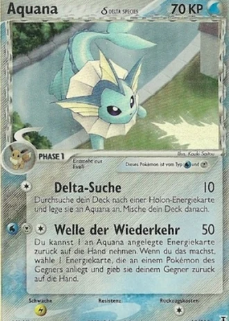 Aquana #18/113 — EX Delta Species