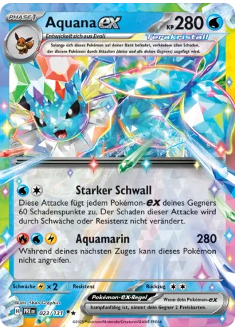 Aquana ex #023/131 — Prismatische Entwicklungen