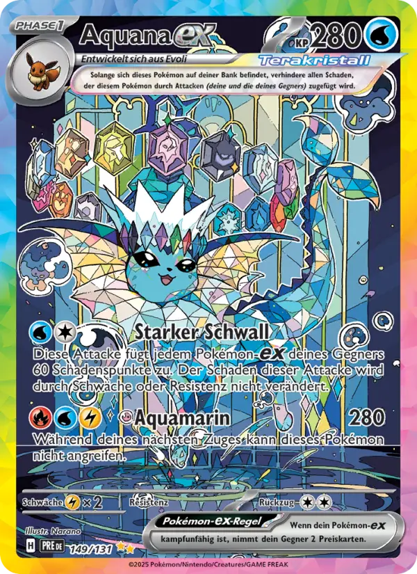 Aquana ex #149 — Prismatische Entwicklungen