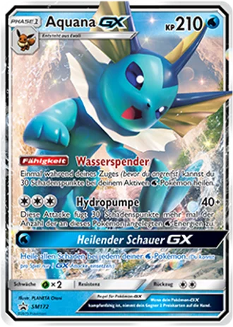 Aquana GX SM172 — Sonne & Mond Promos