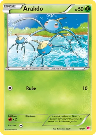 Arakdo #16 — XY Kit du dresseur (Latias)