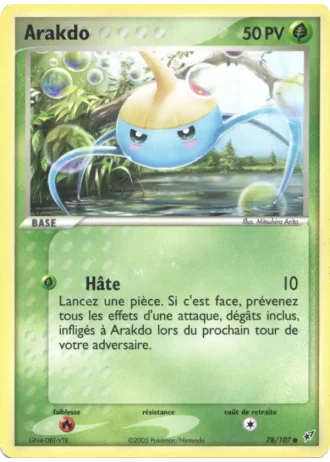 Arakdo #78/107 — EX Deoxys