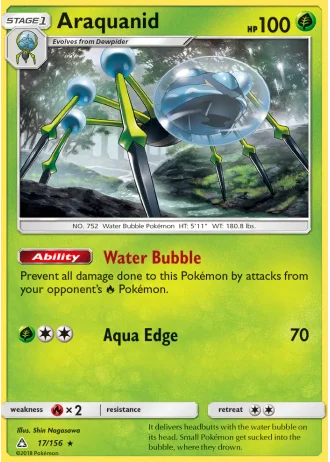 Araquanid #17/156 — Ultra Prism