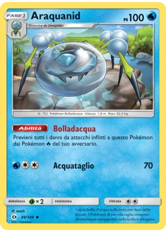 Araquanid #46/149 — Sole e Luna