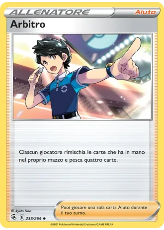 Arbitro #235 — Colpo Fusione