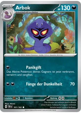 Arbok #101/162 — Gewalten der Zeit