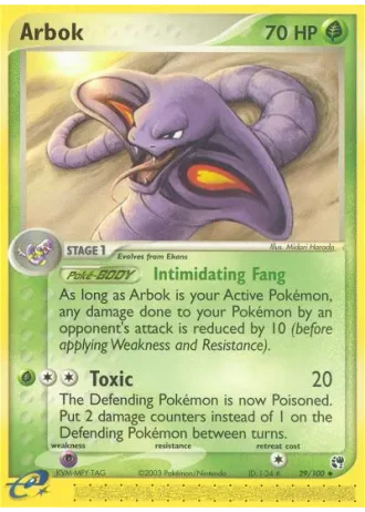 Arbok #29 — EX Tempesta di Sabbia
