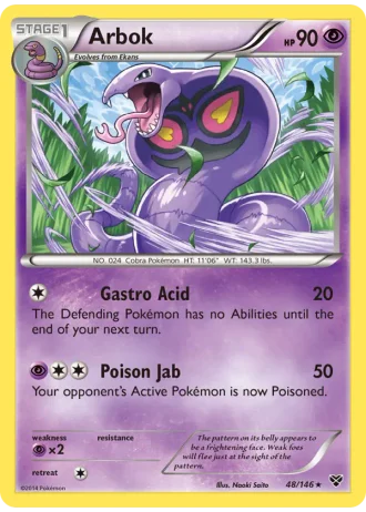 Arbok #48/146 — XY