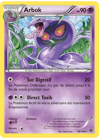 Arbok #48/146 — XY