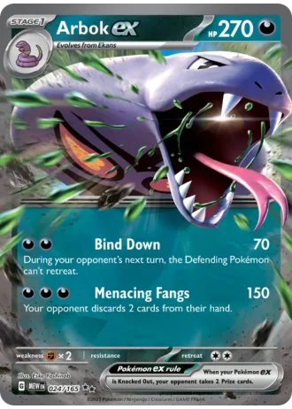 Arbok ex #024/165 — 151
