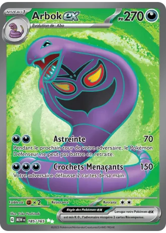 Arbok ex #185/165 — 151