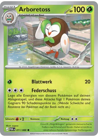 Arboretoss #011 — Optimale Ordnung