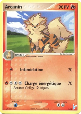 Arcanin #1/12 — EX Kit dresseur (Négapi)