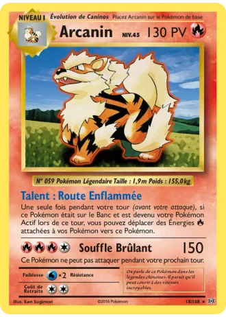 Arcanin #18/108 — Évolutions
