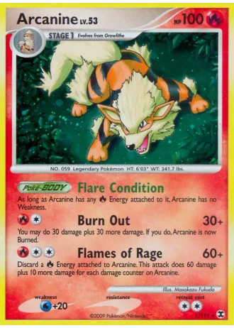 Arcanine #1/111 — L'Ascesa dei Rivali
