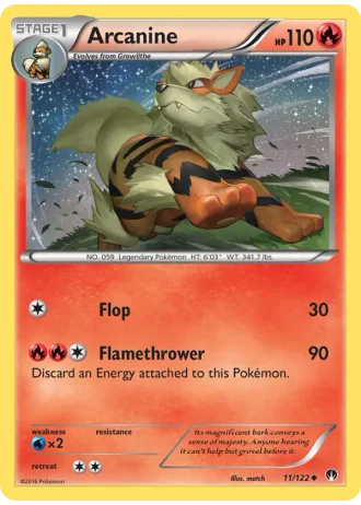 Arcanine #11/122 — BREAKpoint