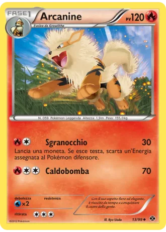 Arcanine #13/99 — Destini Futuri