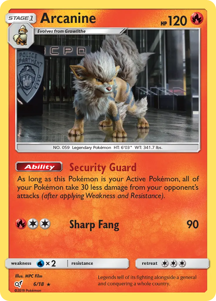 Arcanine #6 — Detective Pikachu