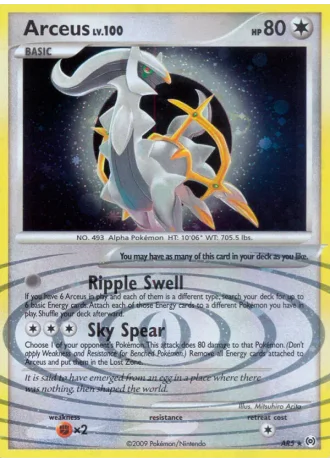 Arceus AR5/99 — Arceus