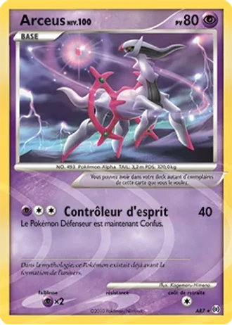 Arceus AR7/147 — Vainqueurs Suprêmes