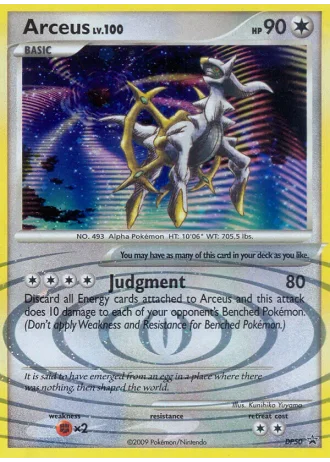 Arceus DP50 — Diamond & Pearl Promos