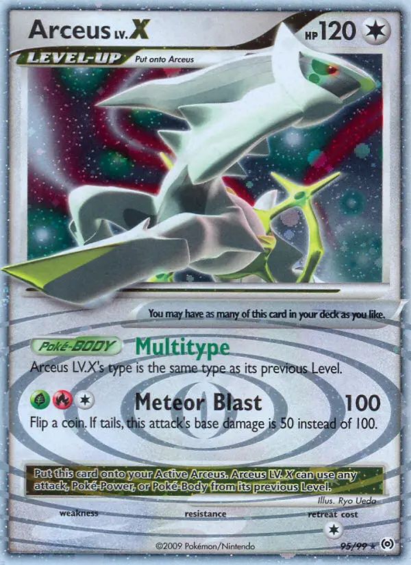 Arceus LIV.X #95 — Arceus