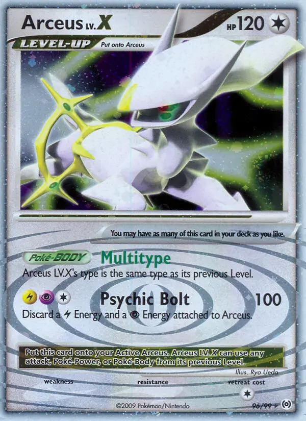 Arceus LIV.X #96 — Arceus