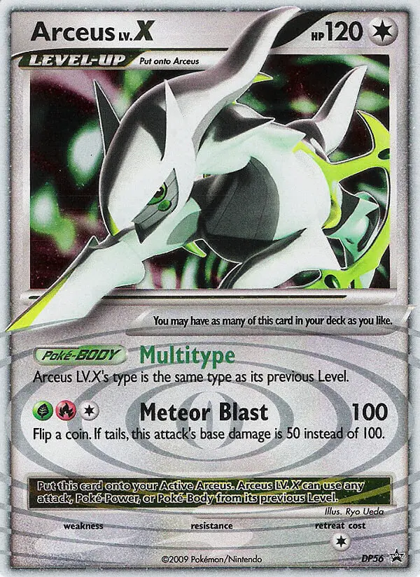 Arceus LV.X DP56 — Diamond & Pearl Promos