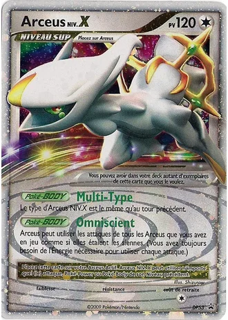 Arceus Niv.X DP53 — Diamant & Perle Promos