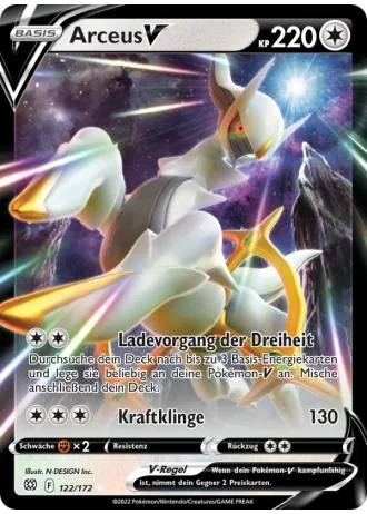 Arceus V #122 — Strahlende Sterne