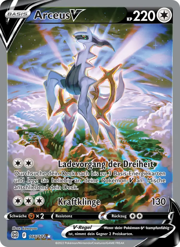 Arceus V #166 — Strahlende Sterne