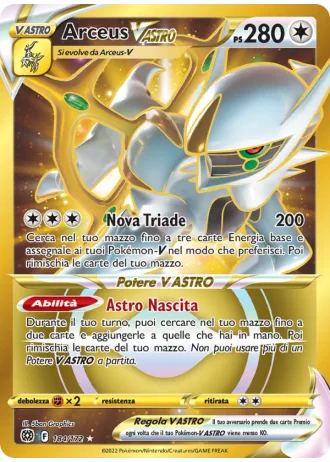 Arceus V ASTRO #184/172 — Astri Lucenti