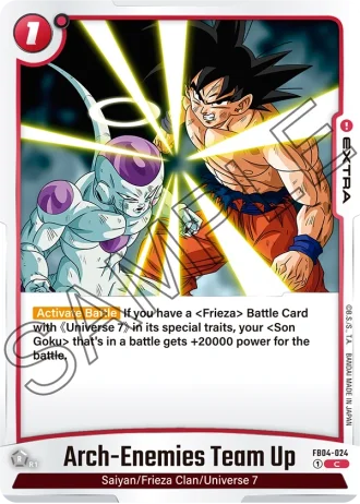 Arch-Enemies Team Up FB04-024 — Ultra Limit (FB04)