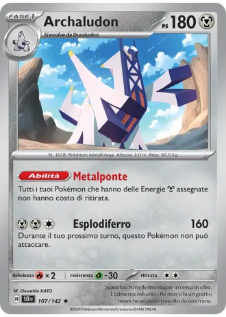 Archaludon #107/142 — Corona Astrale