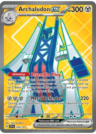 Archaludon ex #224/191 — Surging Sparks