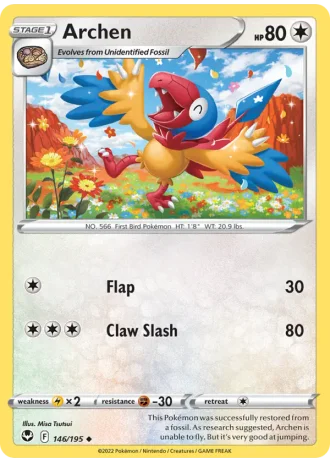 Archen #146/195 — Silver Tempest