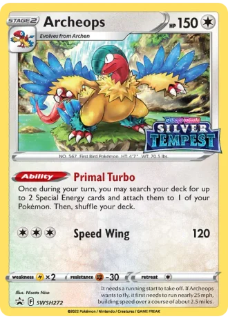 Archeops SWSH272 — Sword & Shield Promos