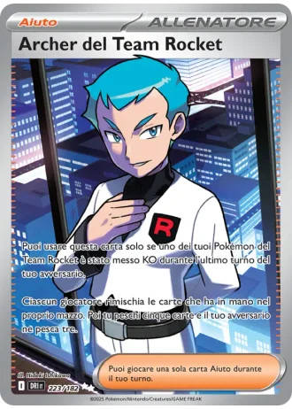 Archer del Team Rocket #223 — Rivali Predestinati