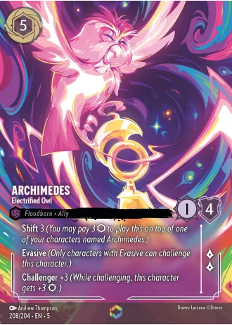 Archimedes - Electrified Owl #208/204 — Shimmering Skies