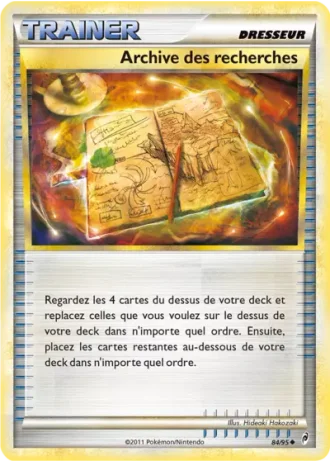 Archive des recherches #84/95 — L'appel des Légendes