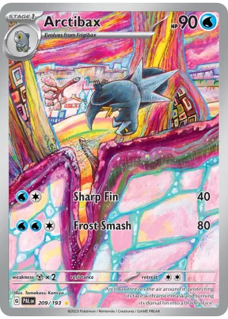 Arctibax #209/193 — Paldea Evolved