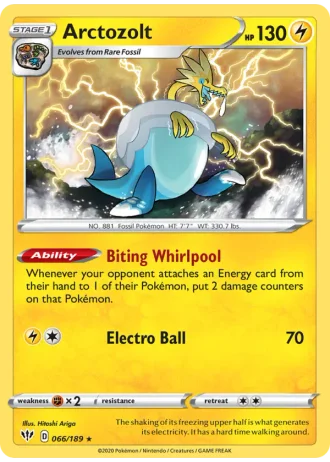 Arctozolt #66/189 — Darkness Ablaze