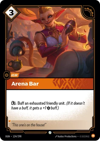 Arena Bar #124/298 — Origins